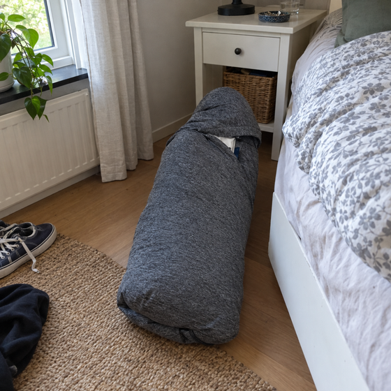 Den lätta kompressionen känns fantastisk. Riktigt mysig och skön att krypa ner i.